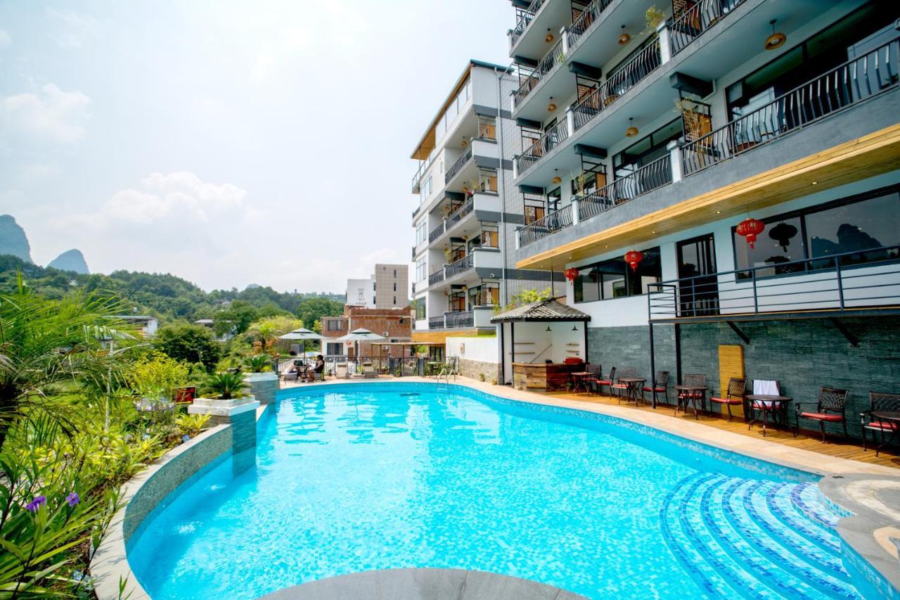 The Bamboo Leaf Yangshuo Hotel Exterior photo